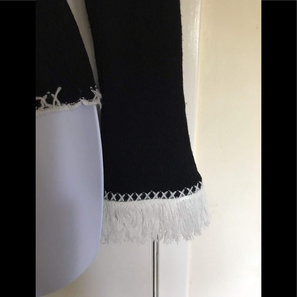 KNITS LANDING, Large size , huded black women’s sweater long sleeves - Picture 10 of 11